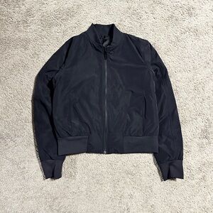 Lululemon Women’s Non Stop Reversible Black Bomber Jacket
